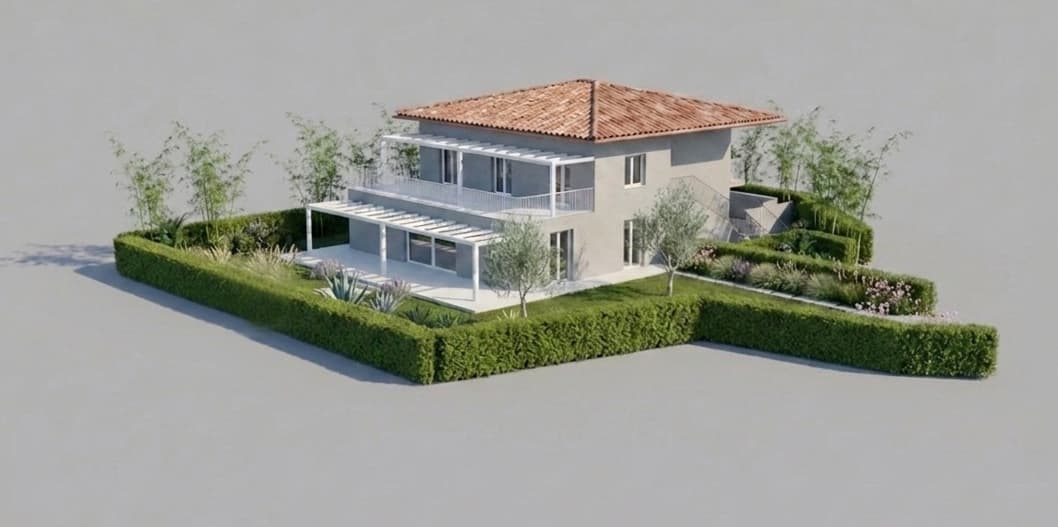 trifamiliare con terrazza di 50 mq